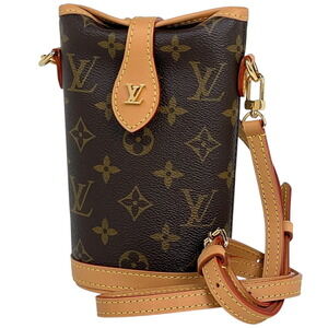 Louis Vuitton Fold Me Shoulder Bag Monogram Brown